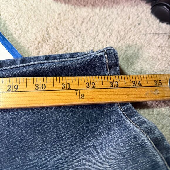 Marithe Francois Girbaud Jeans Men’s Size 38 Blue Denim Straight Leg Y2K - Picture 12 of 13